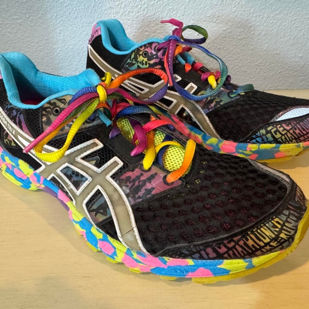 🌈 ASICS GEL-NOOSA TRI 8 RUNNING SNEAKERS 🌈